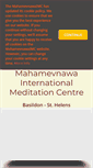Mobile Screenshot of mahamevnawaimc.org